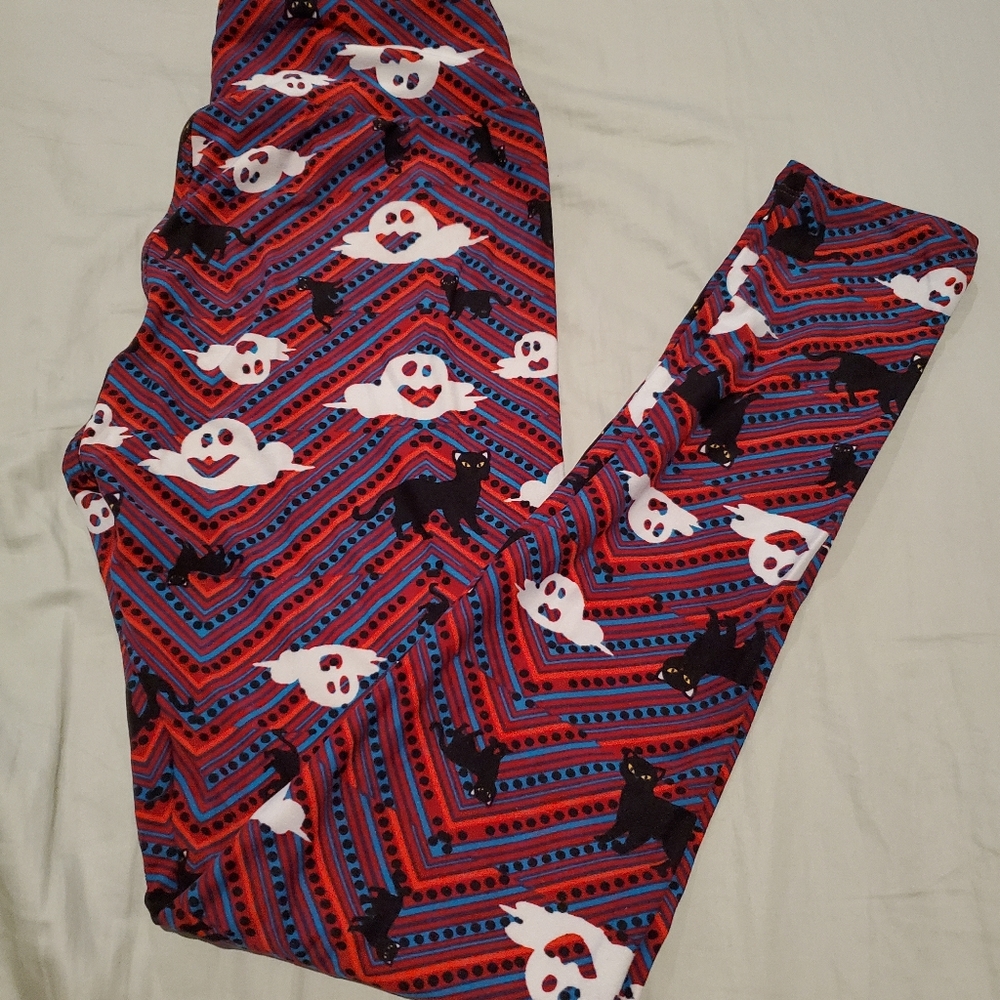 LuLaRoe OS Halloween Leggings, NWOT